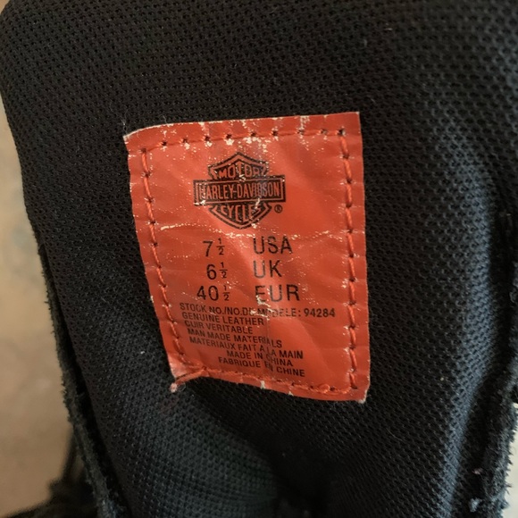 Harley Davidson leather boots - Picture 5 of 6
